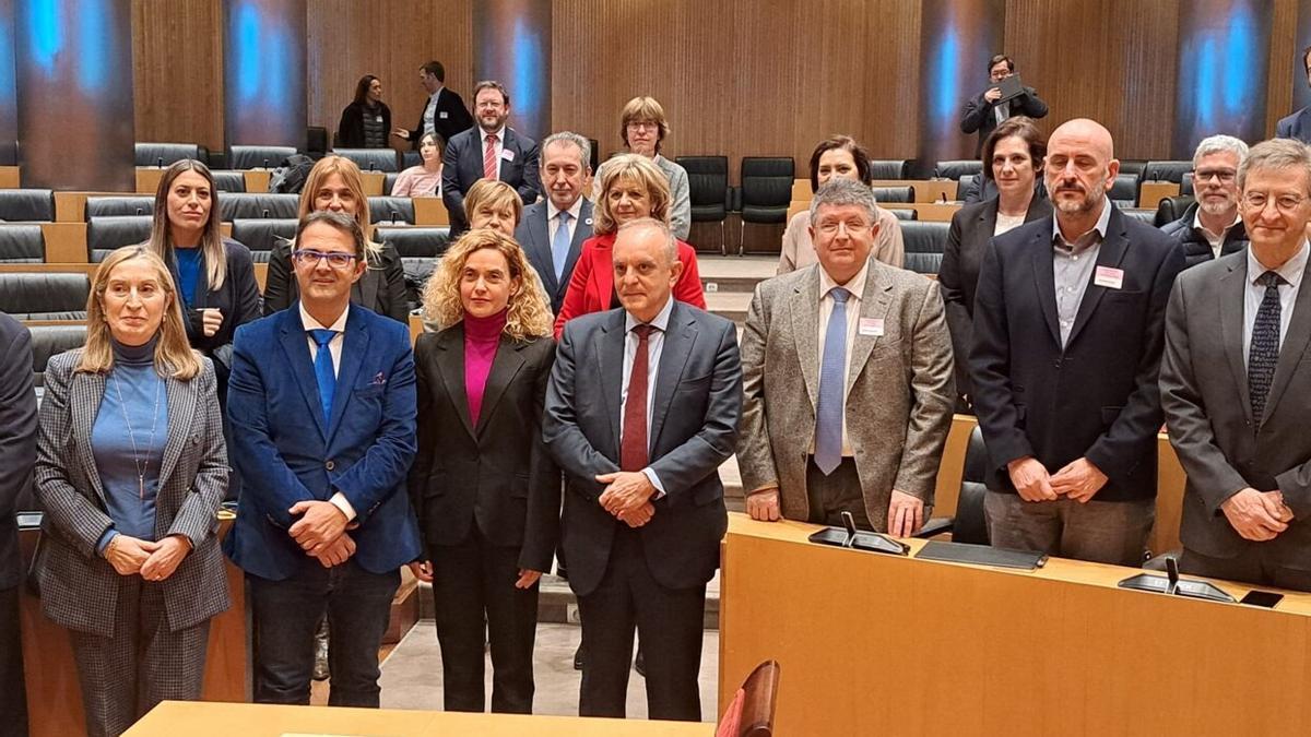 Presentación en el Congreso de los Diputados de la red 'Únicas', que engloba a 25 hospitales españoles para mejorar la atención a los niños con enfermedades raras.