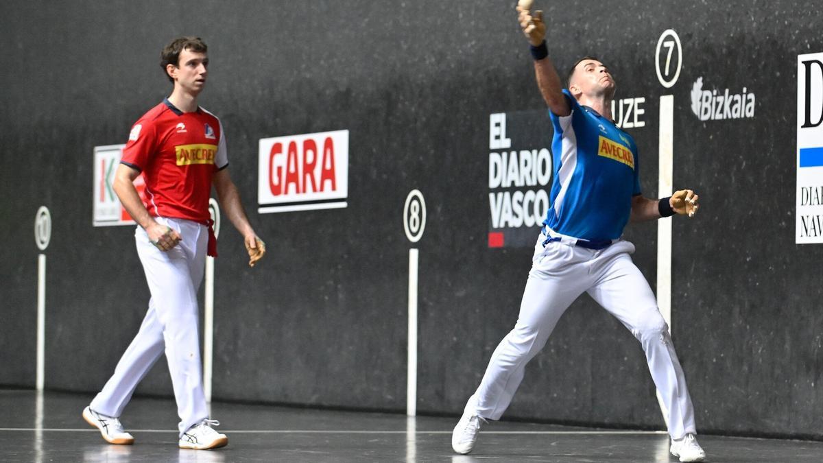 Jaka y Martija, en un partido.