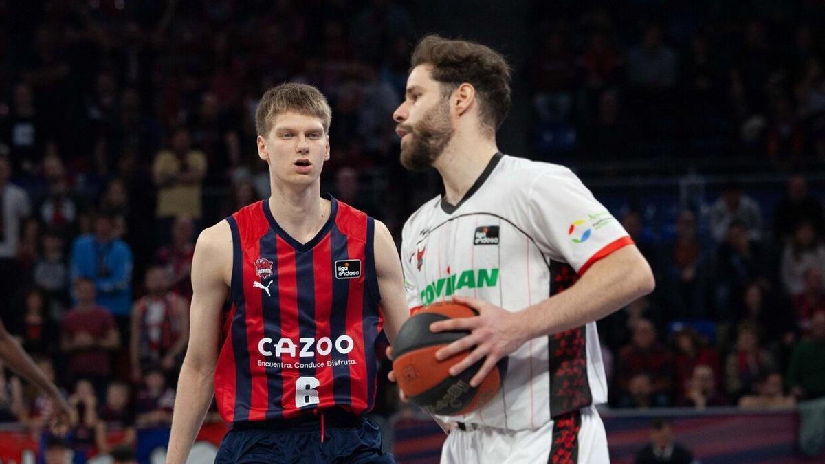 Savkov, que debutó con el Baskonia, defiende a Christian Díaz