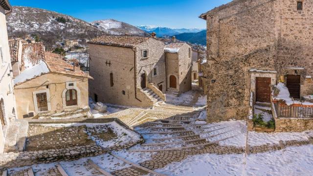 Las calles de Santo Stefano di Sessanio