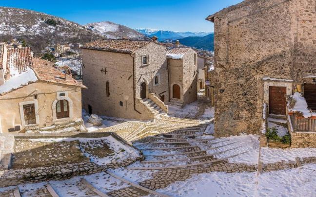Las calles de Santo Stefano di Sessanio