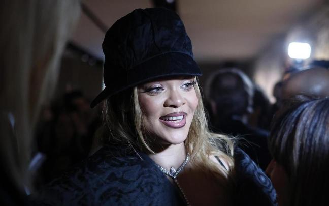 La cantante Rihanna.