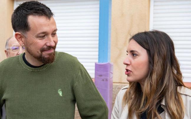 Pablo Iglesias e Irene Montero en una imagen de archivo. Pablo Iglesias e Irene Montero en una imagen de archivo.
