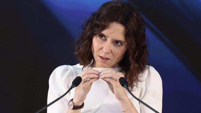 La presidenta madrileña, Isabel Díaz Ayuso.
