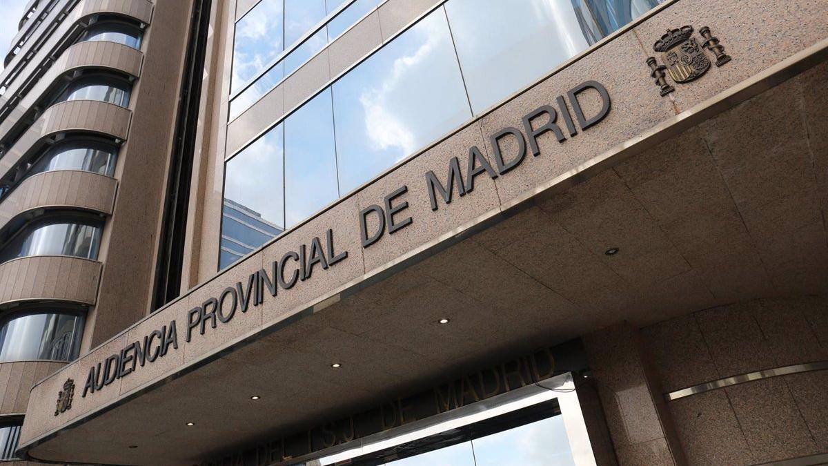 Audiencia Provincial de Madrid.