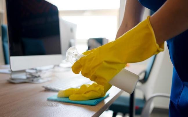 Sector de la limpieza.