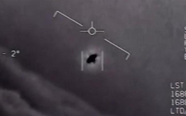 Imagen de uno de los supuestos ovnis detectados en Estados Unidos en los últimos años.