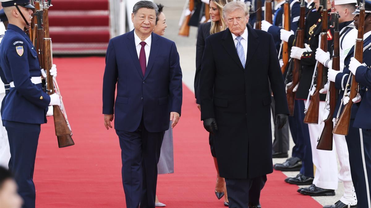 Xi aboga por una relación estable con EEUU a su llegada a Washington para reunirse con Trump.