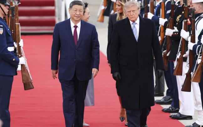Xi aboga por una relación estable con EEUU a su llegada a Washington para reunirse con Trump.