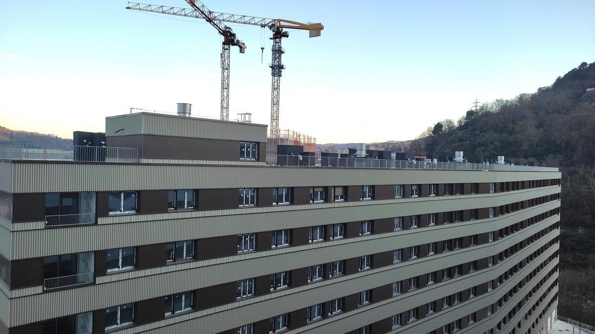 Viviendas nuevas en construcción en Bilbao