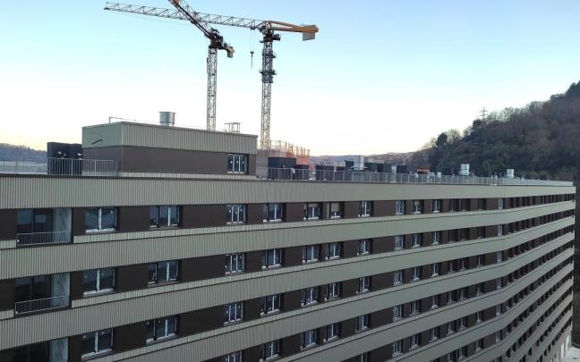 Viviendas nuevas en construcción en Bilbao