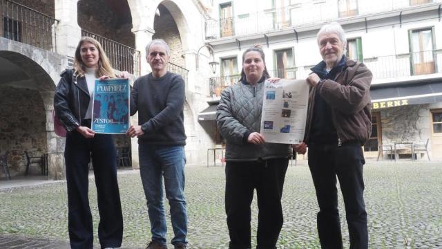 Presentación de la variada agenda de actividades culturales que van a tener lugar en Zestoa en el marco del programa Udaberri Kultural a partir del 27 de febrero.