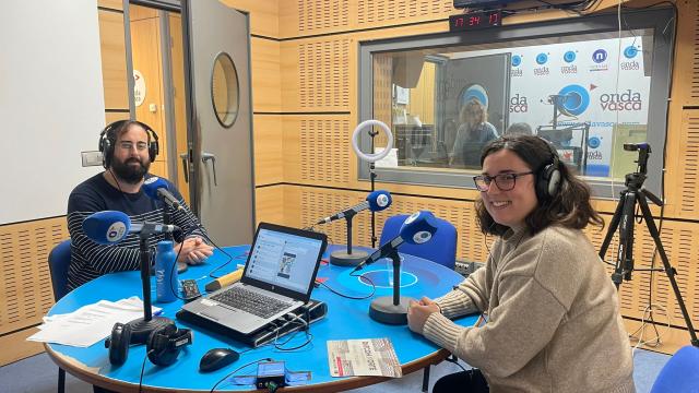 Bárbara Casas e Imanol López de Ekobideak