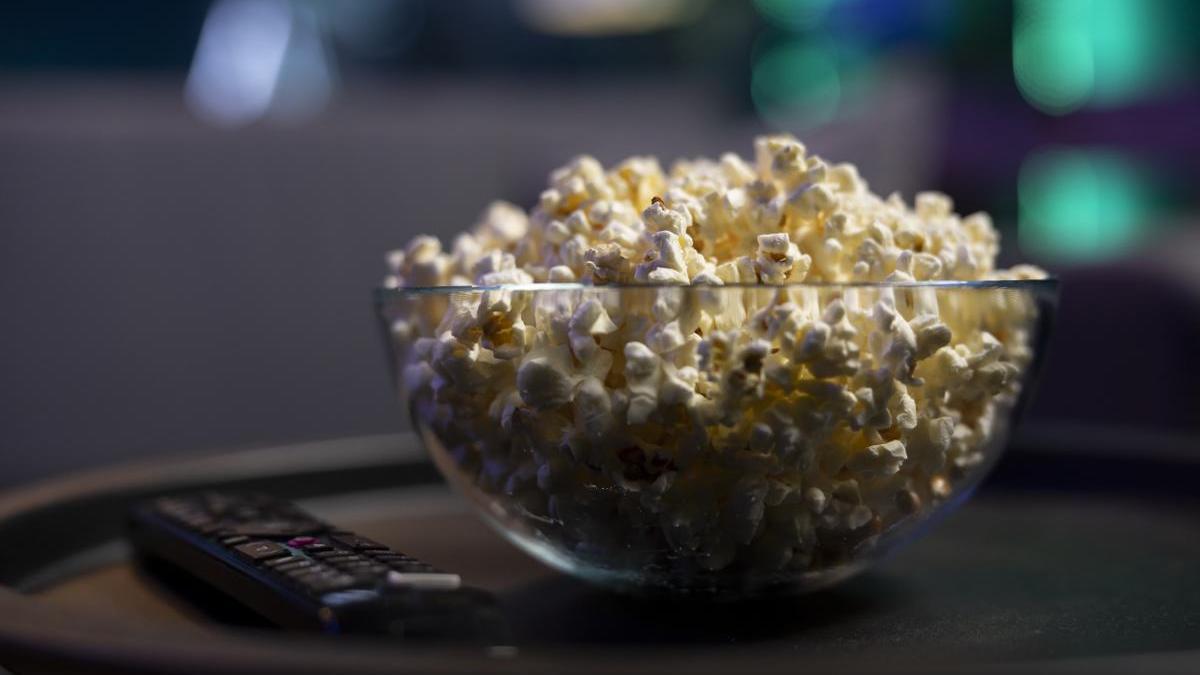 Un bol de palomitas, en una imagen de archivo.