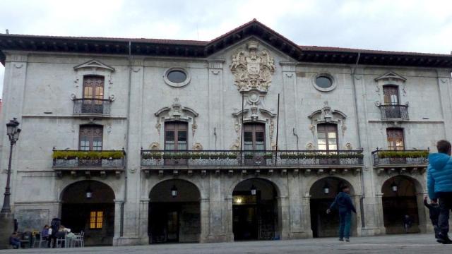 Exterior del edificio consistorial.