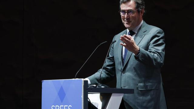 Garamendi, durante su comparecencia.