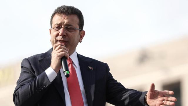 El alcalde de Estambul Ekrem Imamoglu.