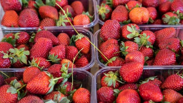 Sabrosas fresas.