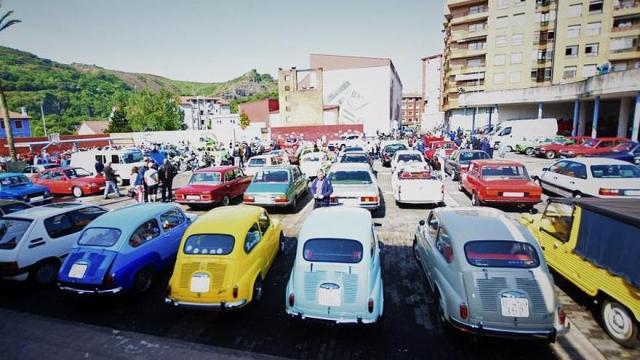 La plaza de Otxartaga volverá a llenarse de historia el motor / E. Zunzunegi La plaza de Otxartaga volverá a llenarse de historia el motor