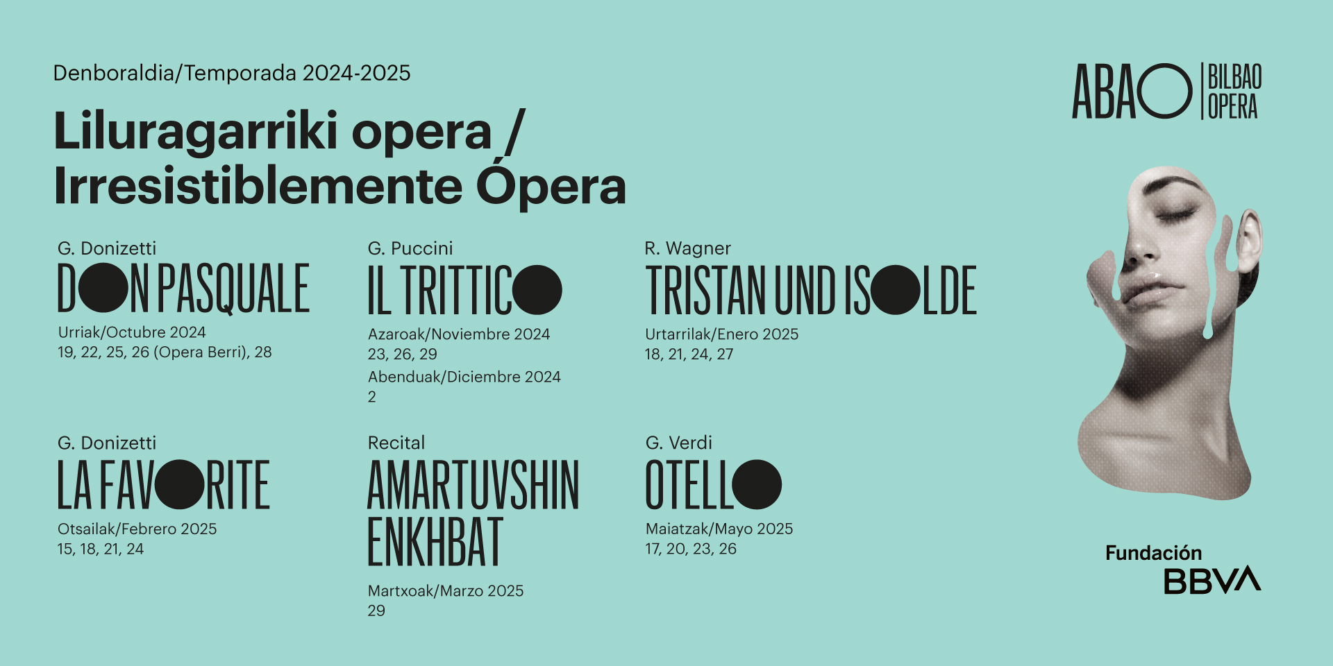 Abao Bilbao Opera presenta su 73º temporada con numerosos estrenos ...