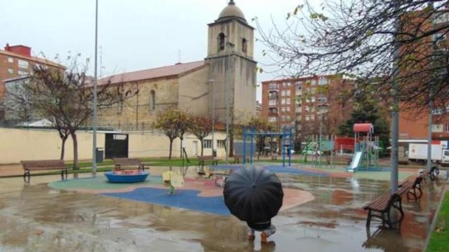 Imagen de archivo de un parque en el barrio San Vicente de Barakaldo. Imagen de archivo de un parque en el barrio San Vicente de Barakaldo.