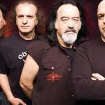 Los componentes de la legendaria banda Barón Rojo.