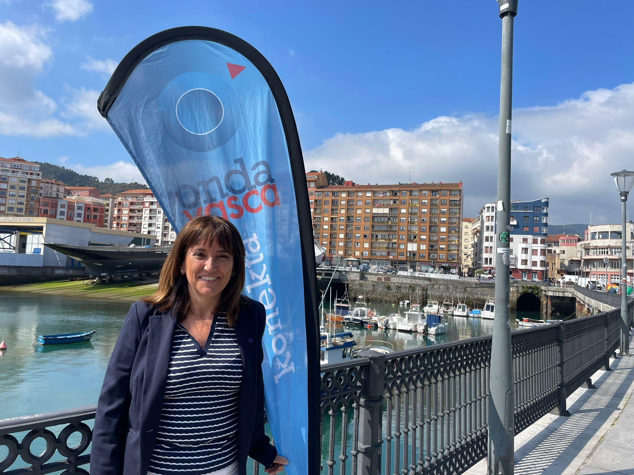 Amaia Barredo en el programa especial de ONDA VASCA