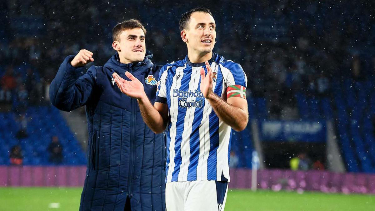 Barrene y Oyarzabal, la gran dupla ofensiva de la Real. REAL SOCIEDAD