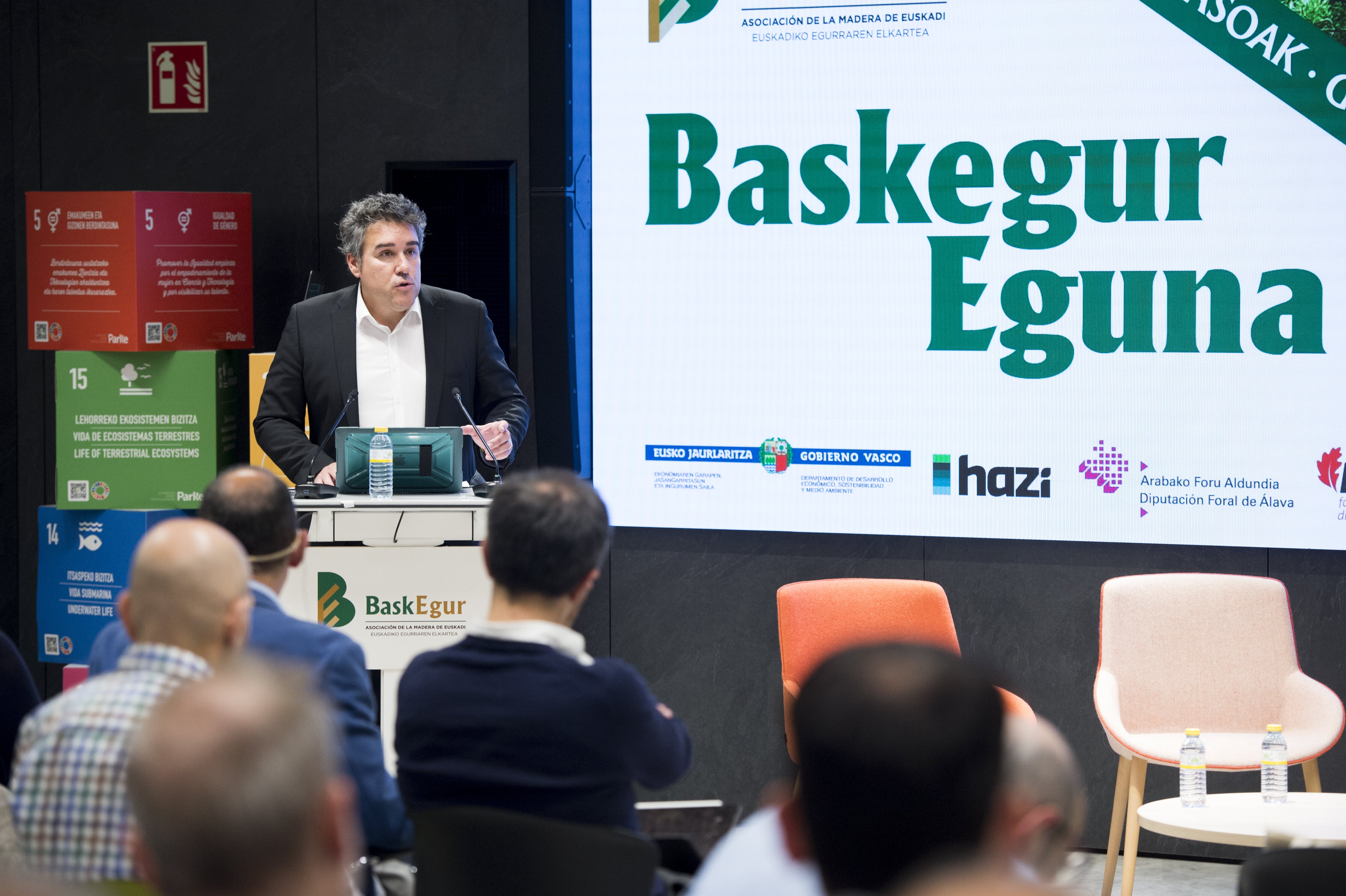 Oscar Azkárate, director general de Baskegur. BASKEGUR