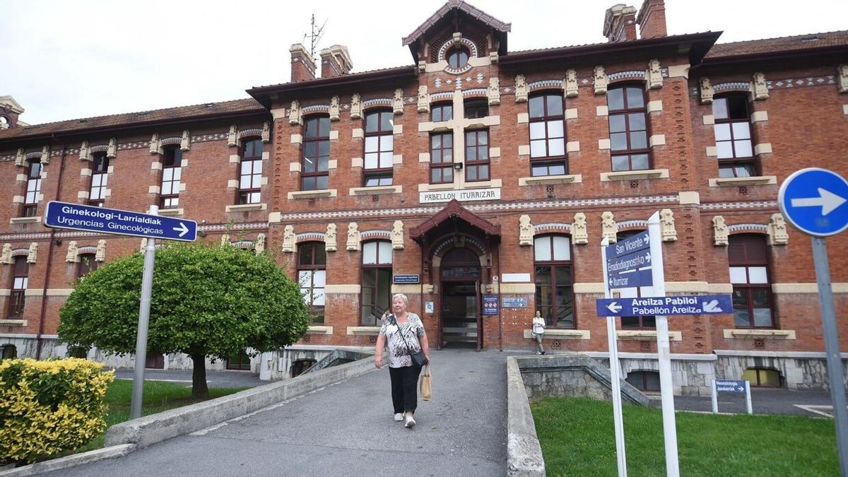 Hospital de Basurto JOSE MARI MARTINEZ BUBU. DEIA.