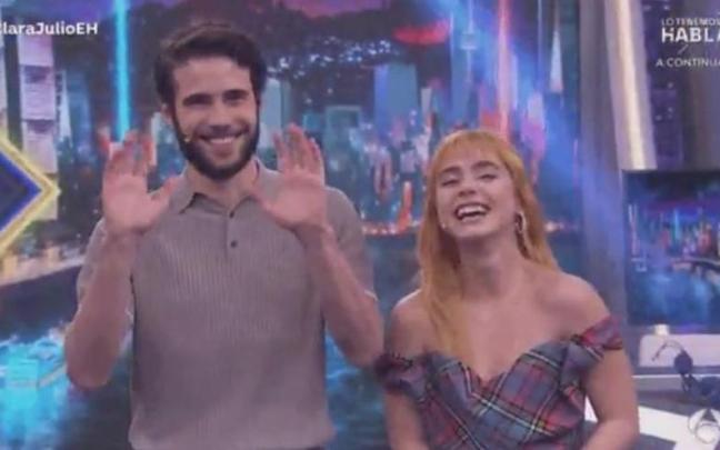 Clara Galle y Julio Peña fueron los invitados del programa