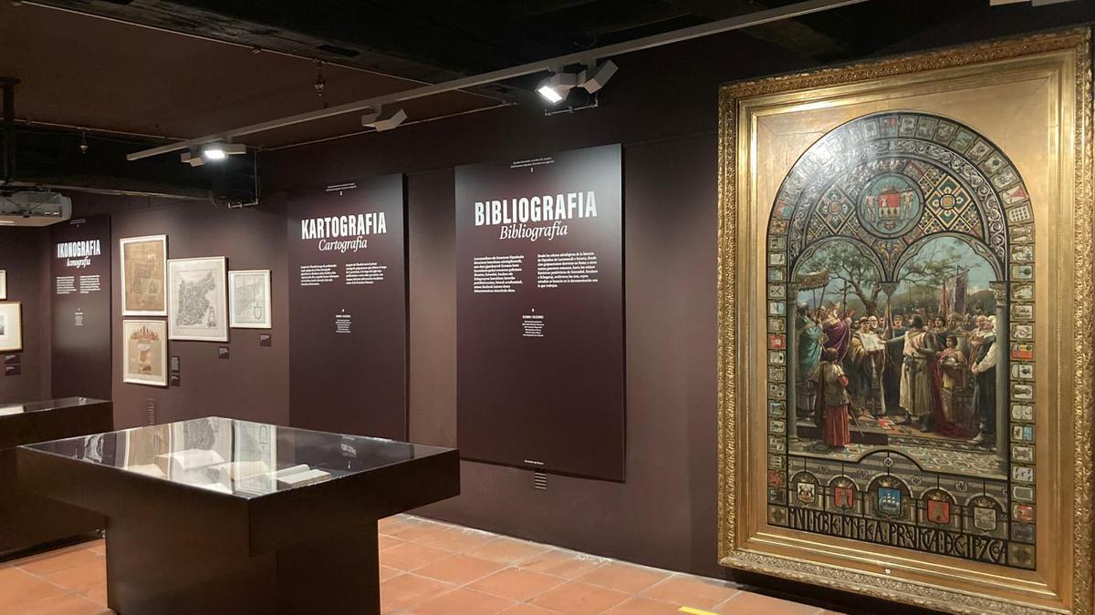 Exposición en el Museo Zumalakarregi de Ormaiztegi.