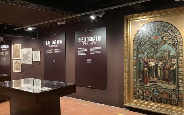 Exposición en el Museo Zumalakarregi de Ormaiztegi.