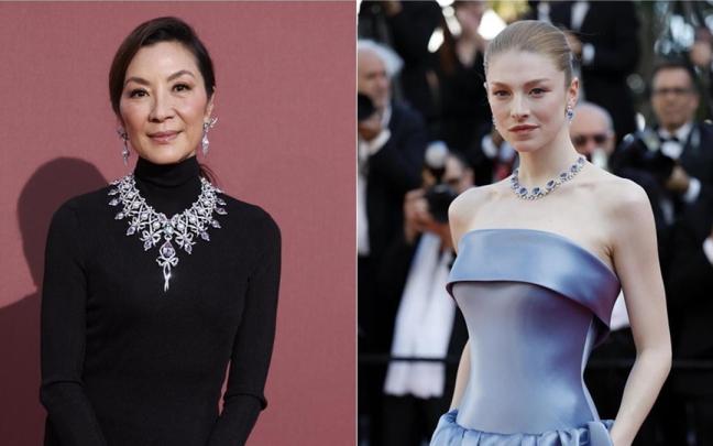 Michelle Yeoh y Hunter Schafer. / EFE Michelle Yeoh y Hunter Schafer.