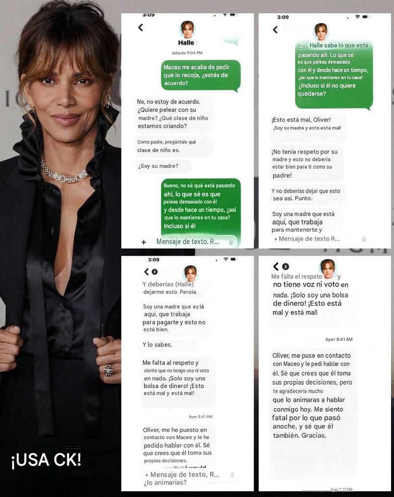 El actor ha filtrado algunos de los mensajes privados que le mandó la actriz.