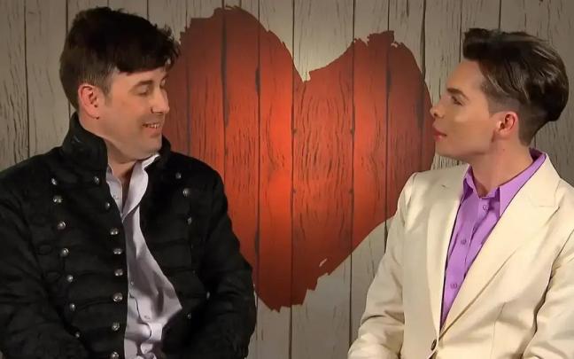 Gabriel y Daniel, en la cita de 'First Dates'