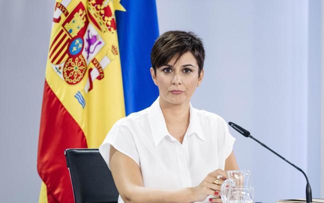 La ministra Portavoz y de Política Territorial en funciones, Isabel Rodríguez.