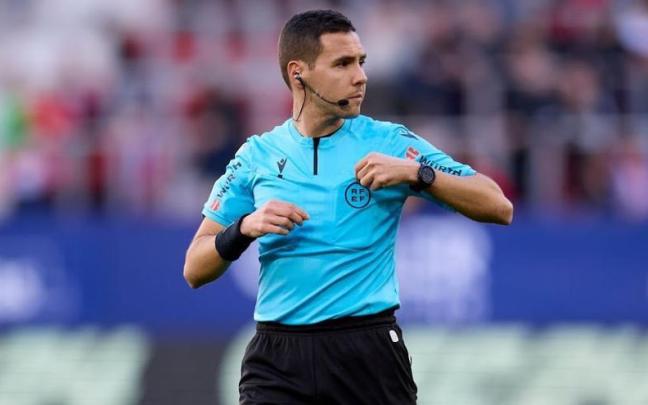 Hernández Maeso, durante un partido. / N.G.