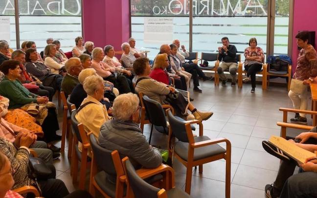 Asamblea del Consejo de Mayores en la Nagusi Etxe de Amurrio