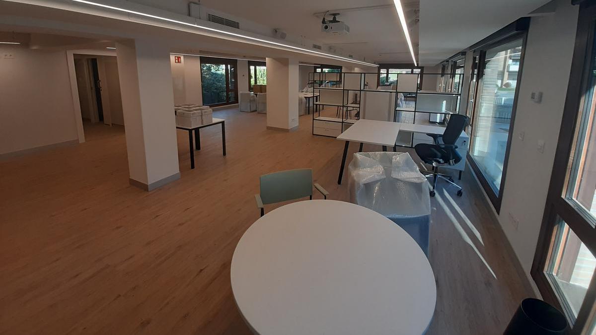 La instalación del Espacio de Promoción de la Autonomía (ASE), dirigido a personas mayores.