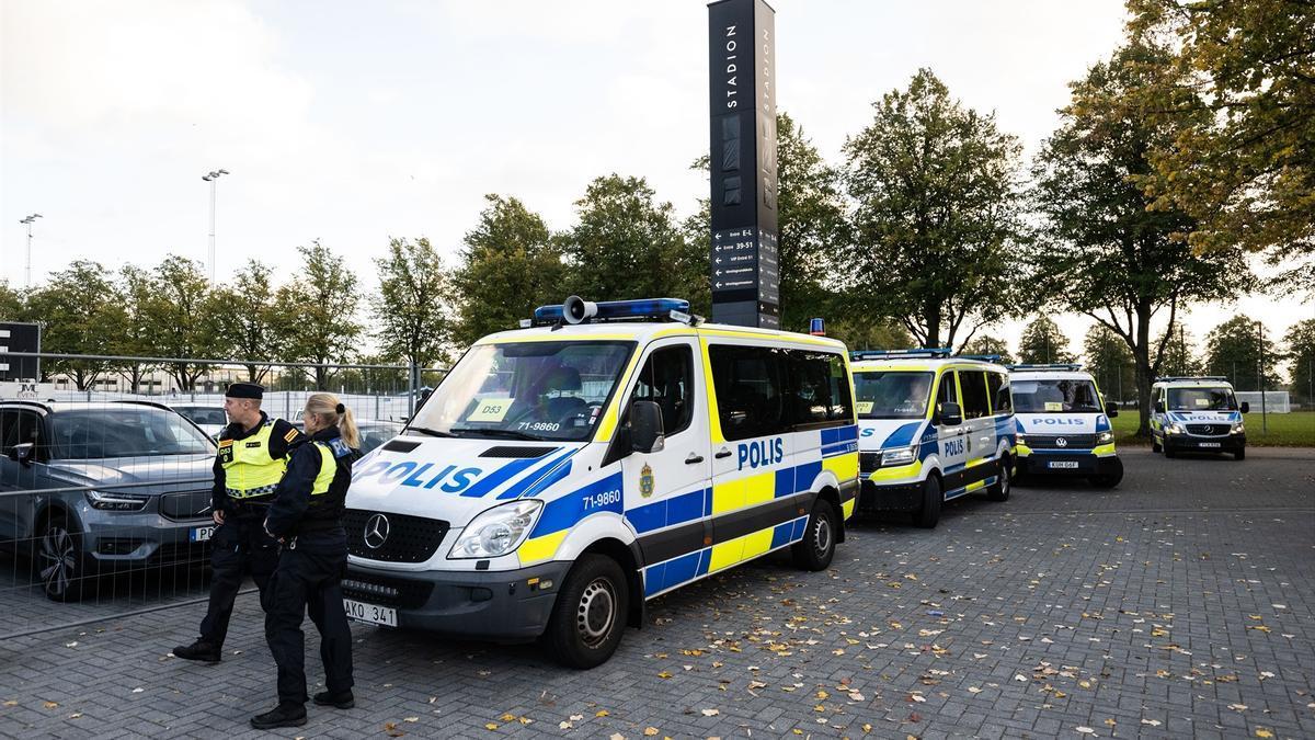 Despliegue policial, Suecia.