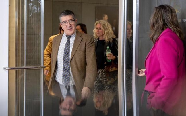 El portavoz del PSOE en el Congreso, Patxi López.