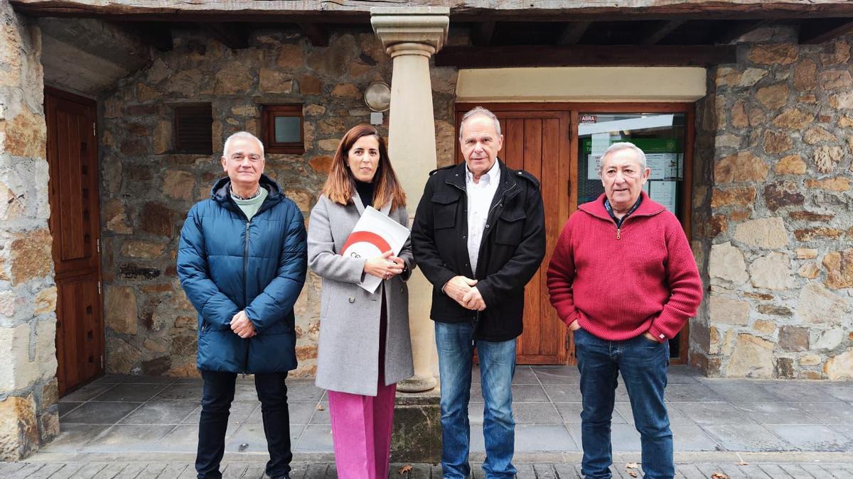 La nueva asociaciones de comerciantes de Usansolo cuenta con el apoyo del Ayuntamiento y de CECOBI