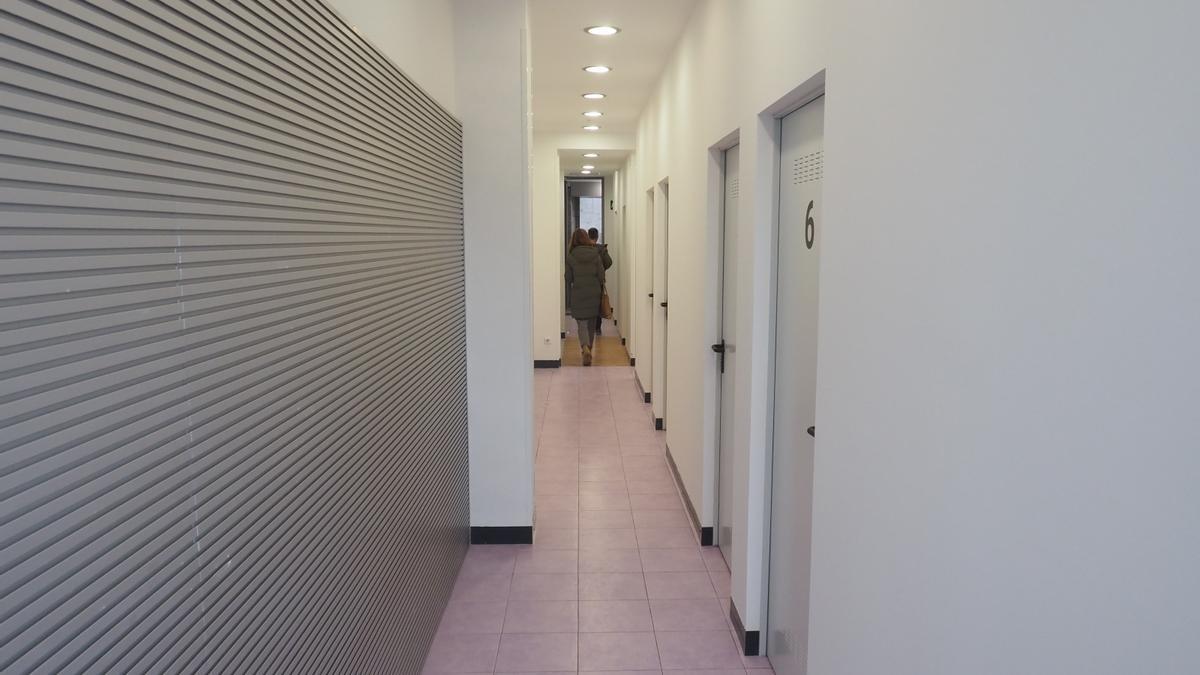 Vista interior de los trasteros ubicados en la calle Enparan.