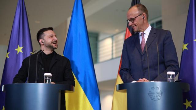 El presidente ucraniano, Volodimir Zelenski, junto al canciller alemán, Friedrich Merz / EFE El presidente ucraniano, Volodimir Zelenski, junto al canciller alemán, Friedrich Merz