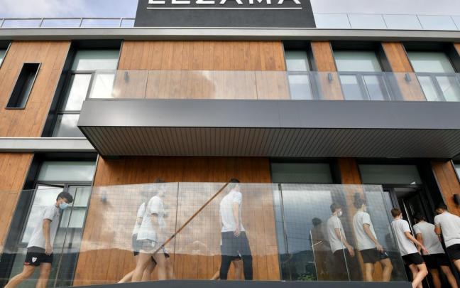 Fachada de la residencia de Lezama