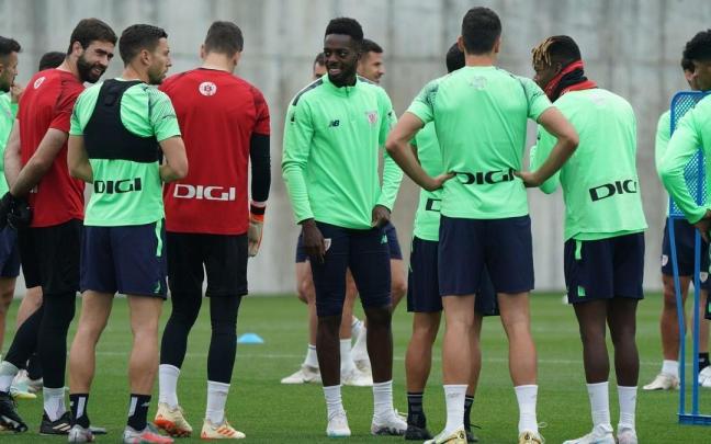 Entrenamiento del Athletic en Lezama