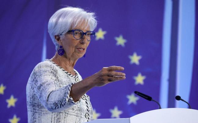 Christine Lagarde, presidenta del BCE.