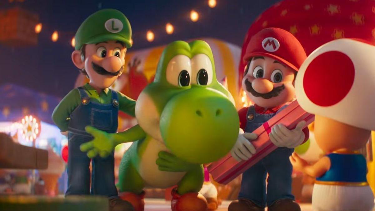 Algunos de los protagonistas de 'Super Mario Galaxy: La película'.