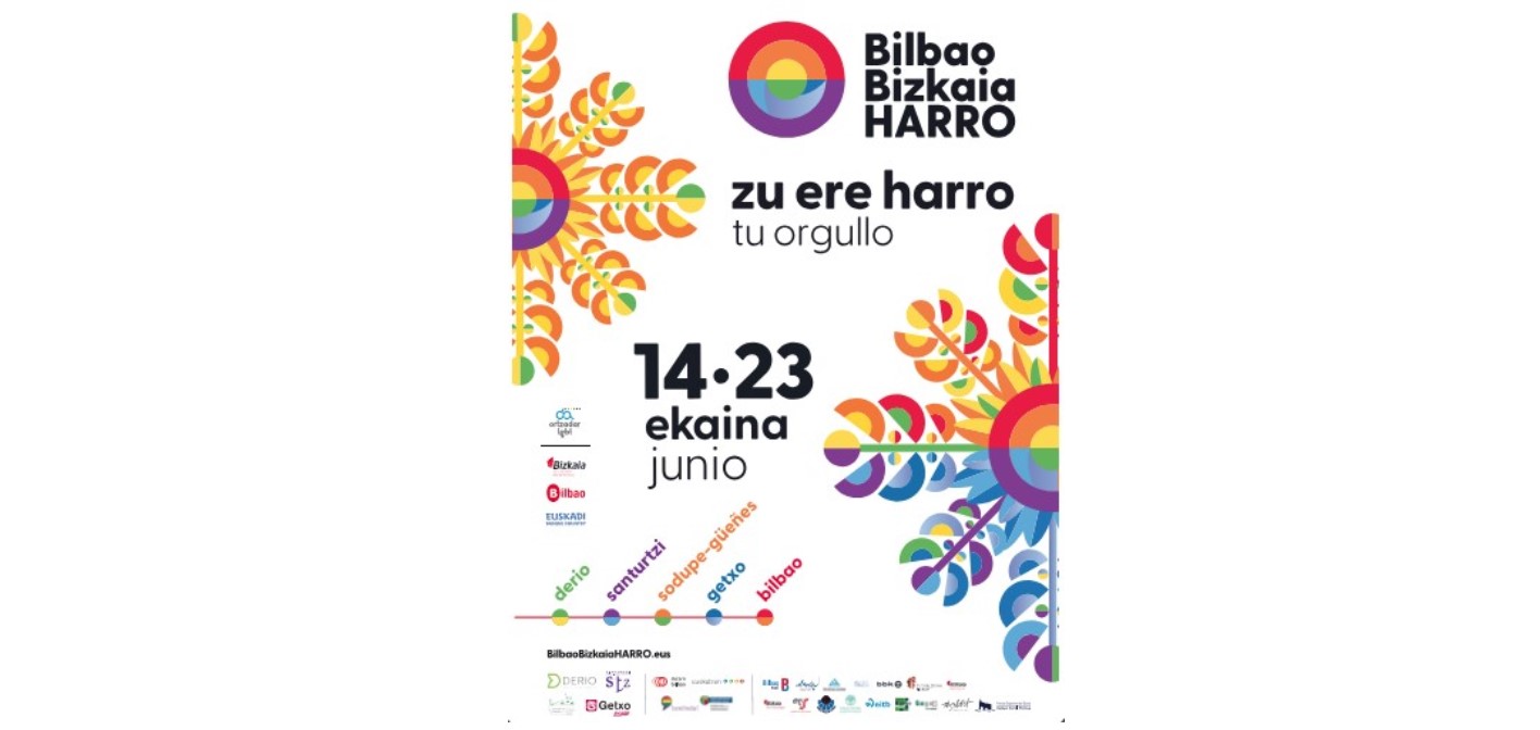 Cartel Bilbao Bizkaia Harro 2024.